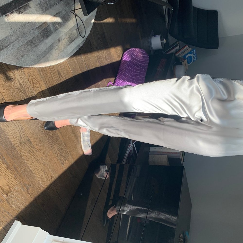 Satin pants - Picture 2 of 5